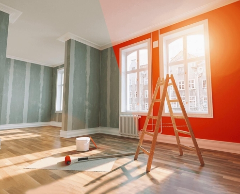 Picture of a Interior Painting in a house in Winter Garden